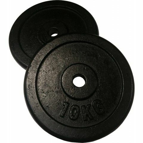 Weight Plates, Iron (2 x 2,5kg - 15kg) 50mm