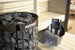 Harvia Stufa elettrica per sauna Cilindro Xenio PC70XE, black steel, 7kW, 6-10m³, controllo separato