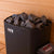 Vasta Saunaofen elektrisch Blaze 8kW, feste regelung, 7-12m3, schwarz