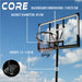 Core Basketbalpaal 1,5-3,05m