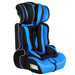 Kikid Autostoel Basic 76-105cm R129, zwart blauw