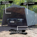 Fornorth Portable Garage 3,4x7m, Light grey