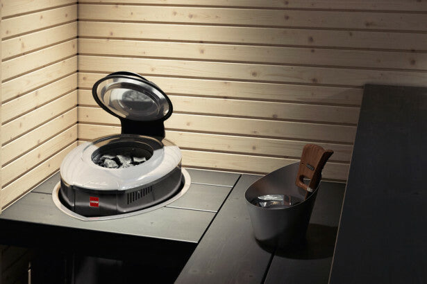 
              Harvia Electric Sauna Heater Ever-Ready Forte AFB6, 6kW, 7-12m³, separate control, steel