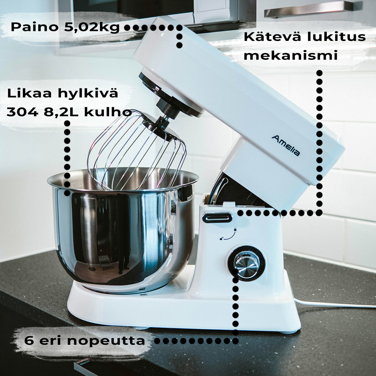 
              Amelia Yleiskone M8200 Pulse 8,2L