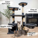 Trekker Rascador para gatos Comfy 103cm