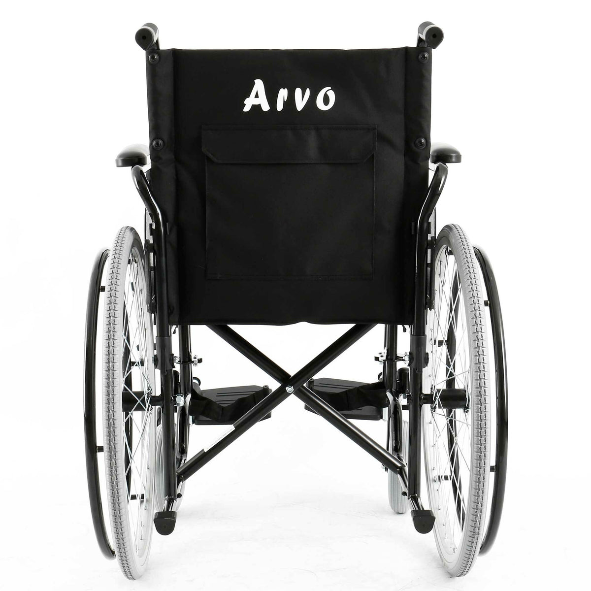 
              Arvo Silla de ruedas Basic, Negro