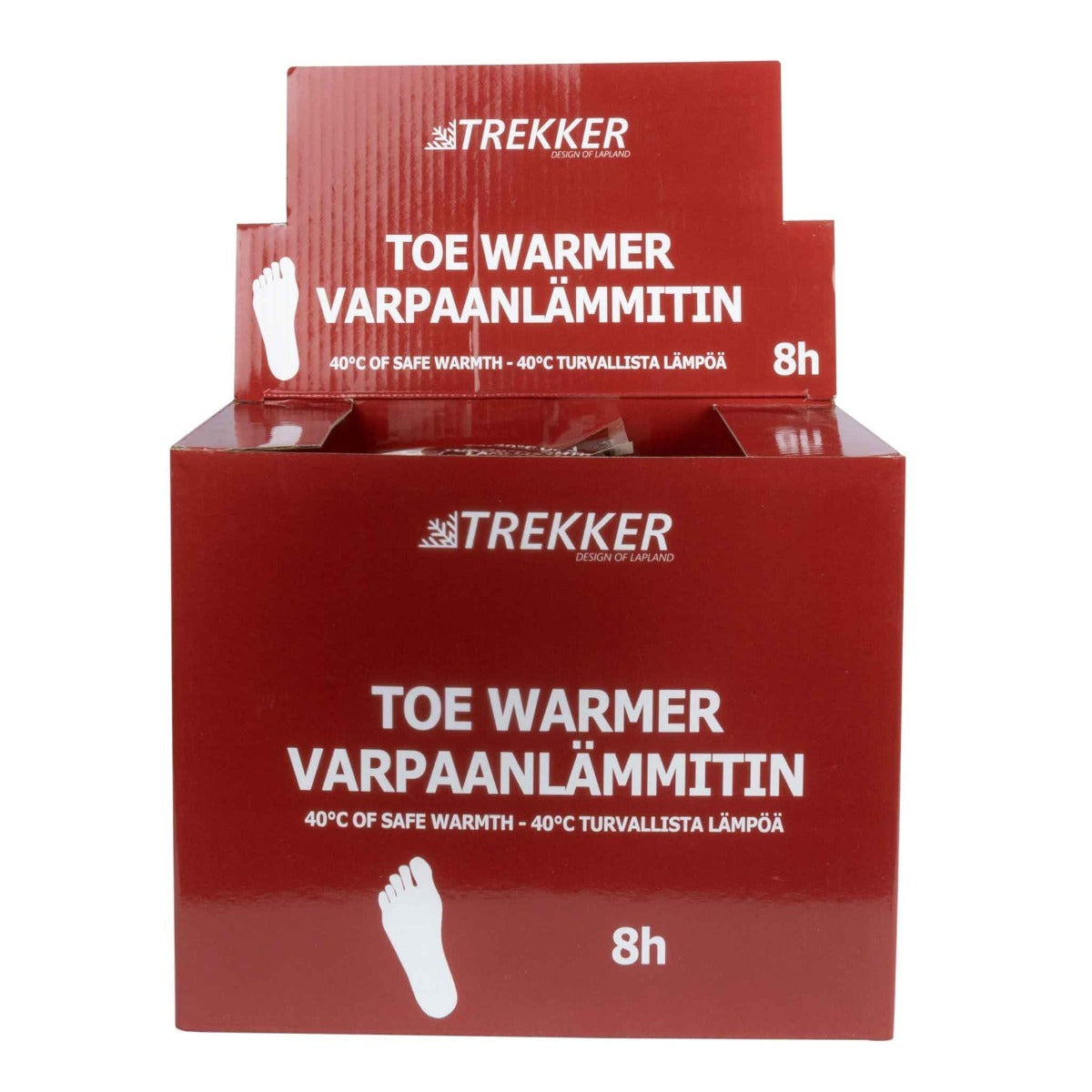 Trekker Calentador de pies, 400 unidades (caja de 4)