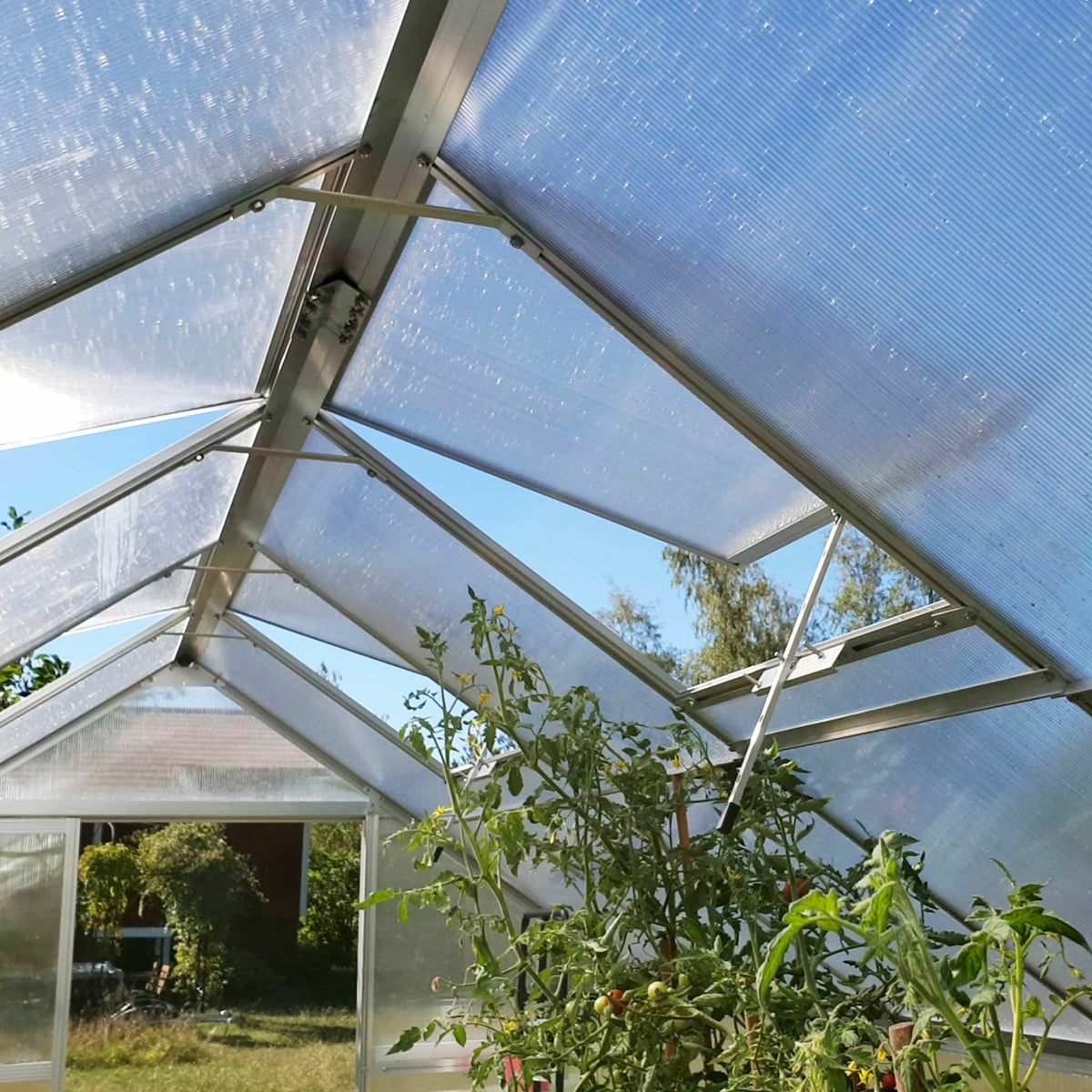 
              Metalcraft Serra da giardino, 8,9m², lamiera a nido d&#39;ape da 6mm e zoccolo