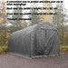 Fornorth Portable Garage 3.5x7.5m, dark grey