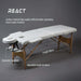 React Massage Table P200, white