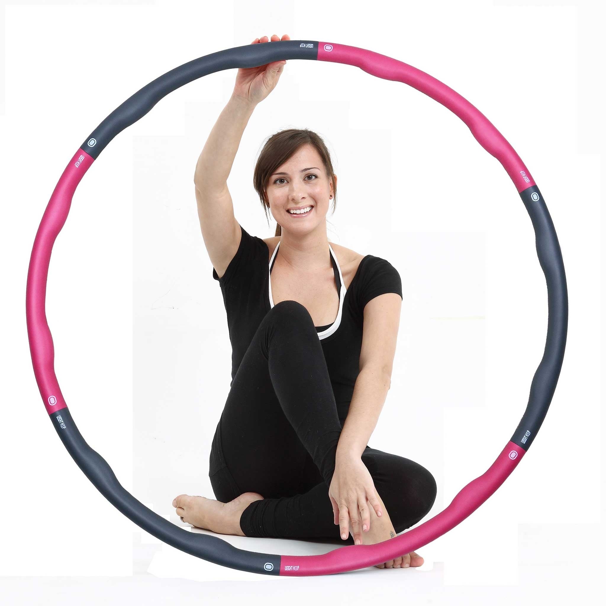 Fitness Equipment 100cm Weighted Hula Hoop 100CM Foam Padded