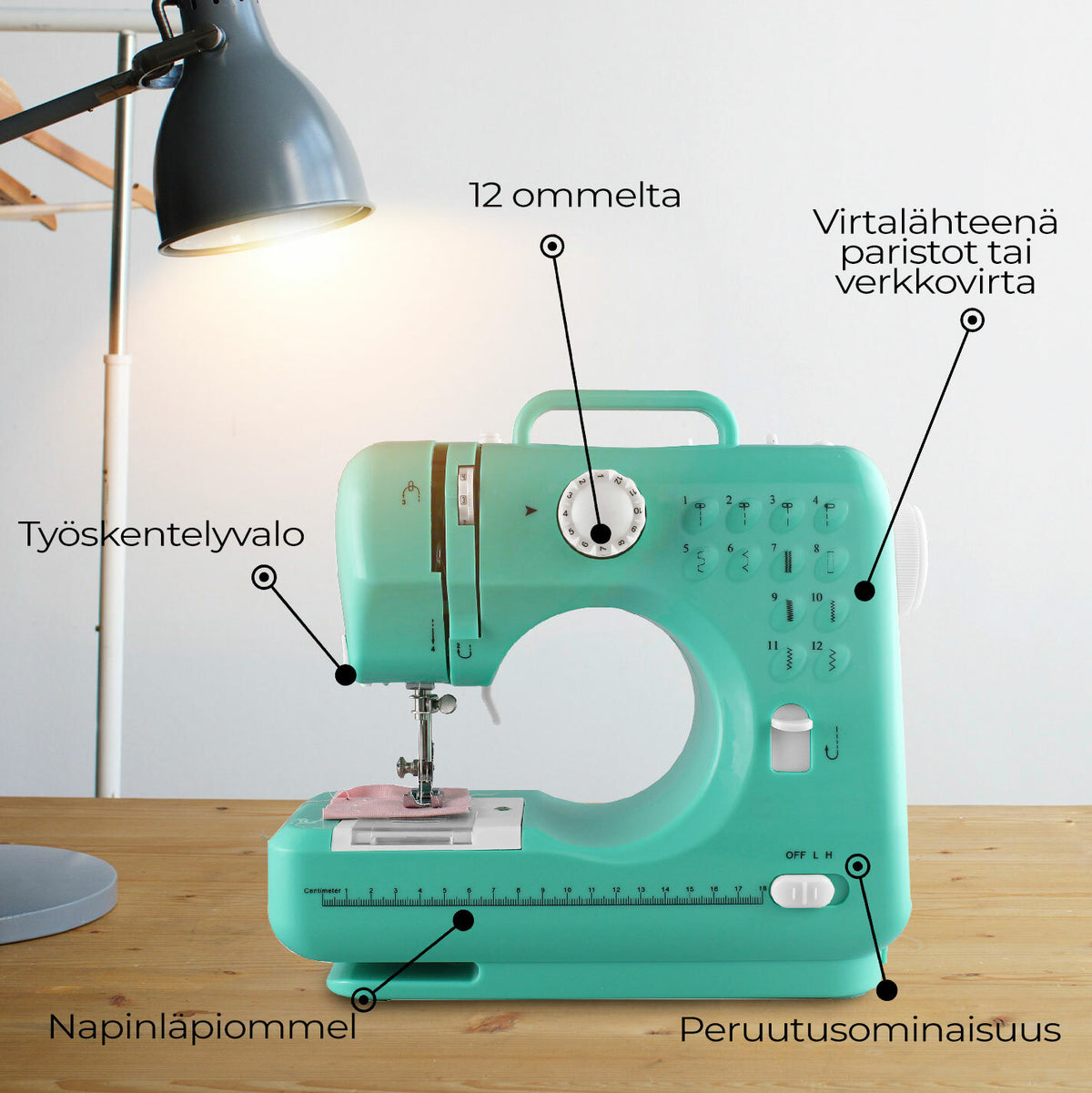 
              Birgitta Standard Ompelukone, Minttu