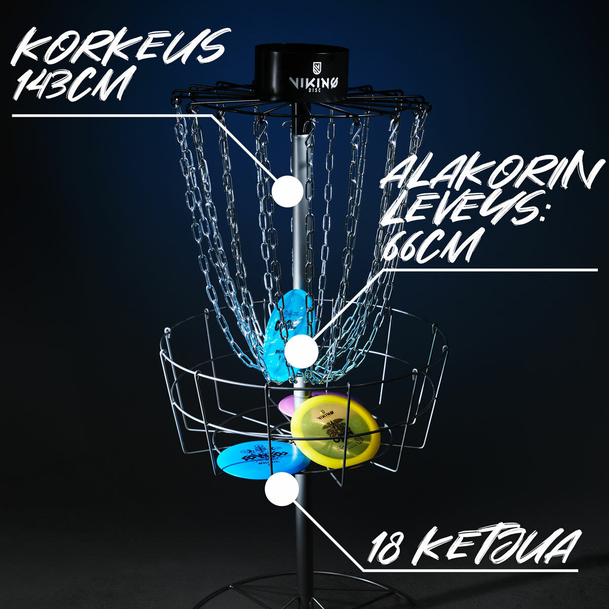 
              Viking Discs Victory frisbeegolfkori