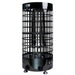 Vasta Electric Sauna Heater Ignite 6kw, fixed control, 5-8m3, black steel
