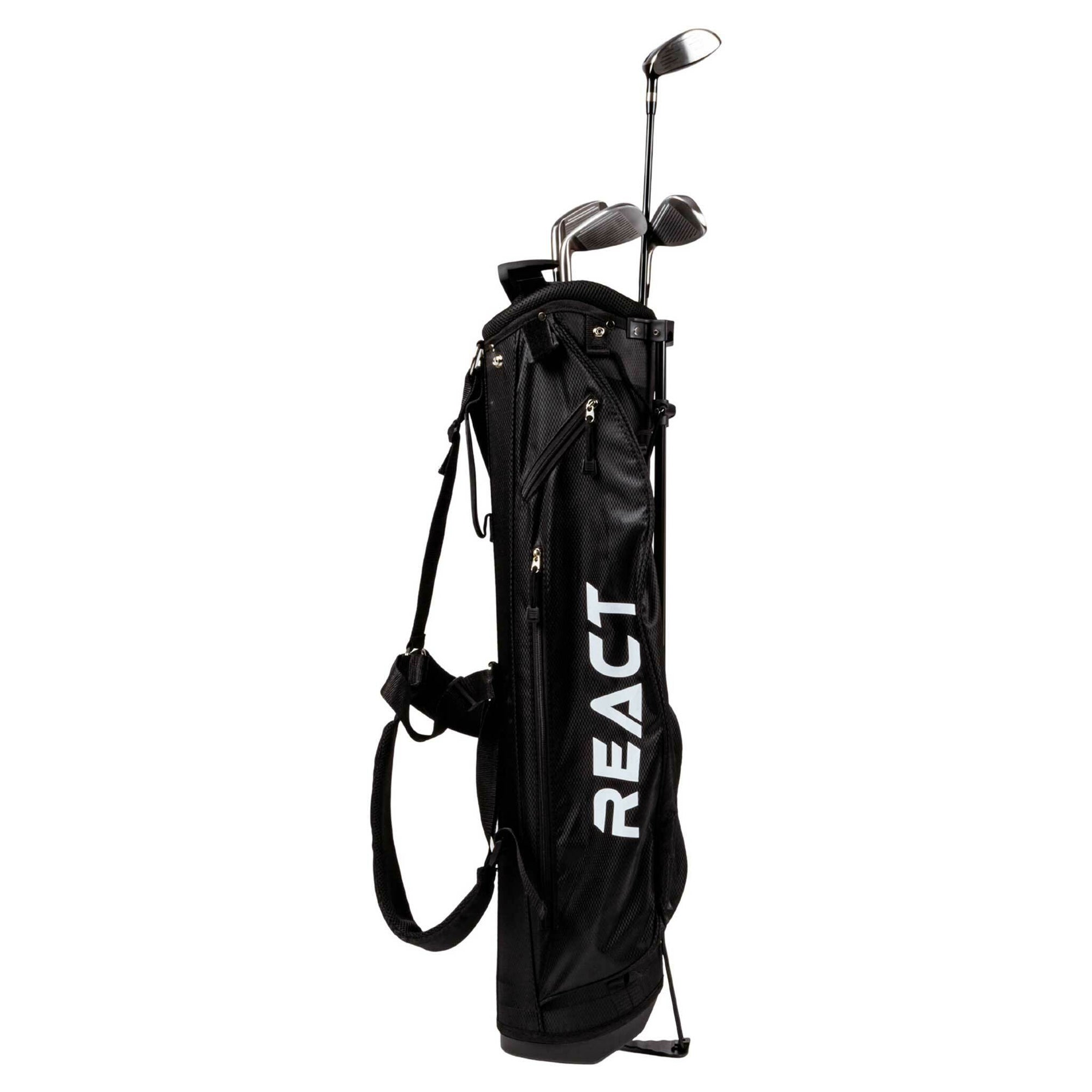 React Golf Clubs 5 Left + Bag Sr