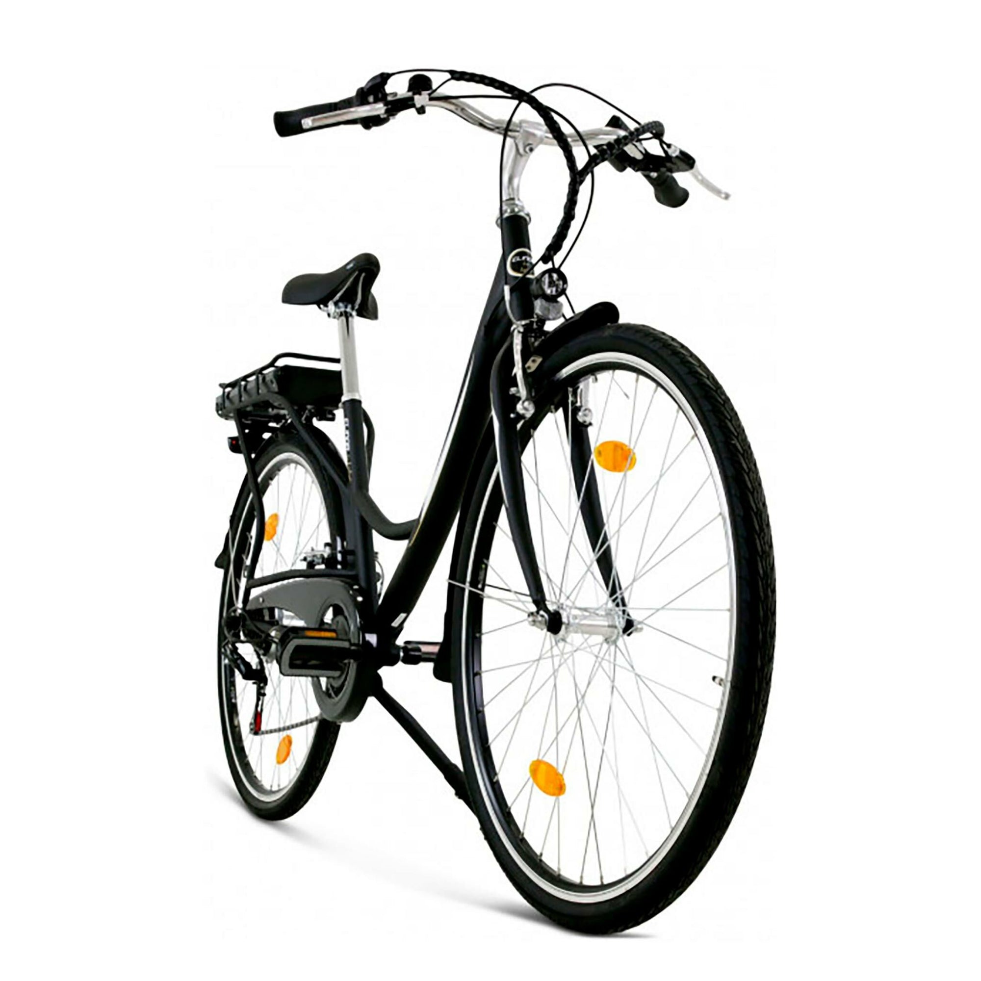 Lyfco Bicicletta elettrica Elinor 28'', nera