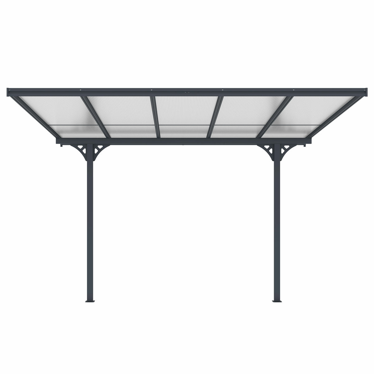 
              Fornorth Patio Cover 313x254x220-260cm