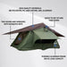 Trekker Rooftop tent Camper M, green