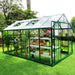 Metalcraft Serra da giardino, 11,1m², 4mm vetro di sicurezza, verde