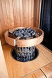 Harvia calefactor eléctrico para sauna Cilindro PC70, 6,8 kW, 6-10 m³, control fijo