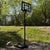 Prosport Basketball kurv Jr. 2,1-2,6m, Black Edition