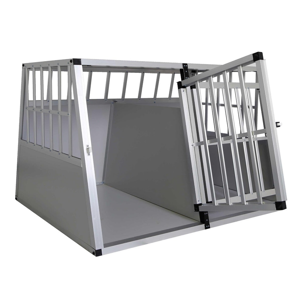 Cage de Transport Taille XXL pour Animaux domestiques Aluminium