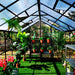 Metalcraft Greenhouse, 14,4 m², 4mm safety glass, black