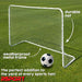 Prosport 2x Football Goal Basic 183 x 122 x 61 cm