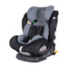 Kikid Car Seat Premium 40-150cm i-Size 360 ISOFIX R129, black-grey