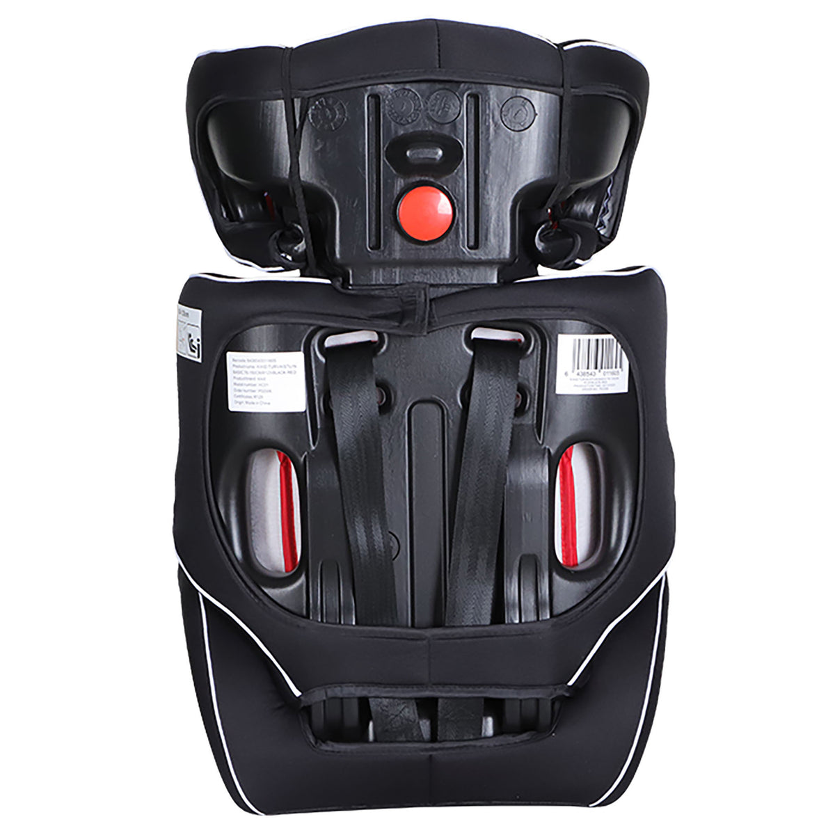 
              Kikid Siège Auto Basic 76-150cm R129, noir rouge