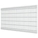 Fornorth Fence panel 1230x2500mm, wirestrength 3.5mm, black