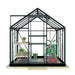 Lykke Greenhouse Glass 5m2, black