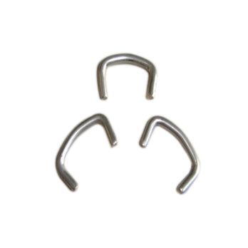 Fornorth Soporte para malla metálica, 200pcs