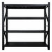 Fornorth Storage Shelf 3200kg, 200x60x200cm, Black