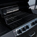 KOBE Barbecue à gaz STYLE PLATINUM, BLACK EDITION 4 brûleurs et cuisinière latérale, 145x61x116cm