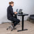 Lykke Electric Standing Desk M200, black, 120 x 60cm