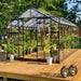 Metalcraft Greenhouse, 12,7 m², 4mm safety glass, black