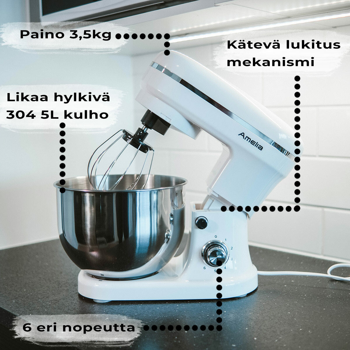 
              Amelia Yleiskone M5000 5,0L