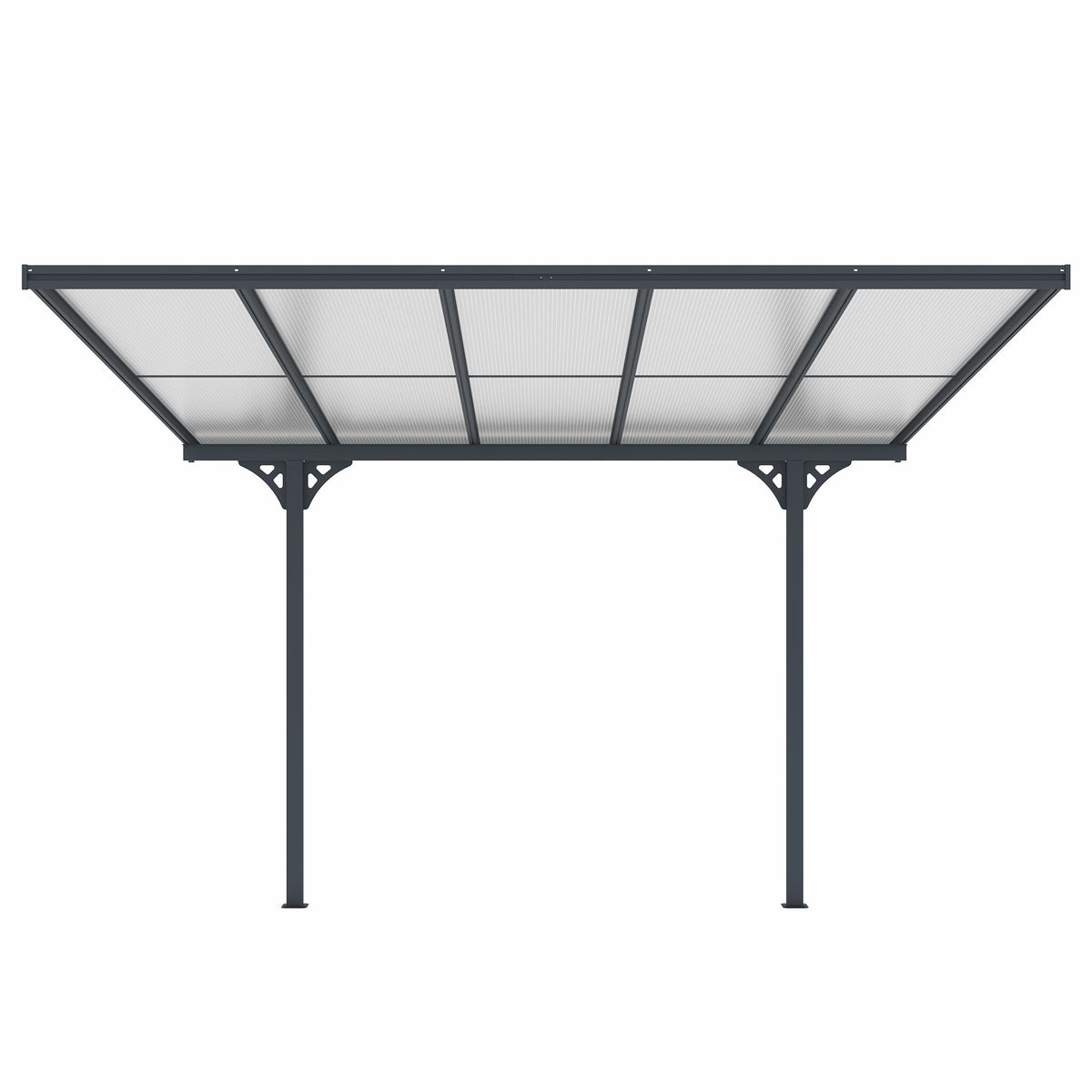 
              Fornorth Patio Cover 313x300x225-270cm