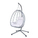 Lykke Hanging Egg Chair, grey