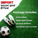 Prosport 2x But de Football Official 366 x 183 cm