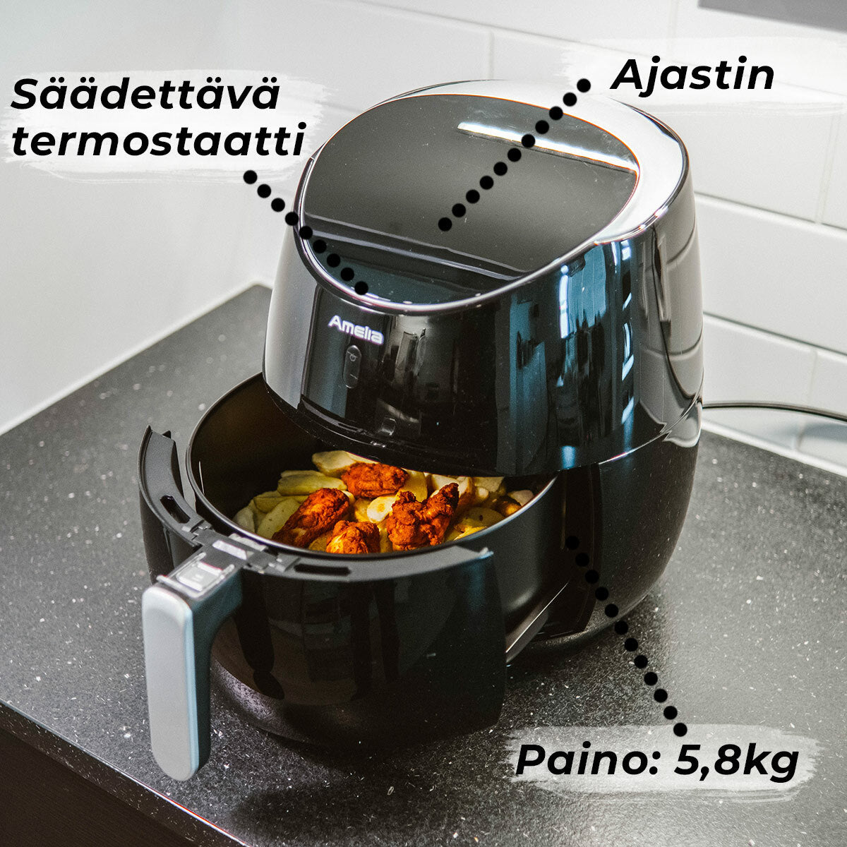 
              Amelia Airfryer XL2000