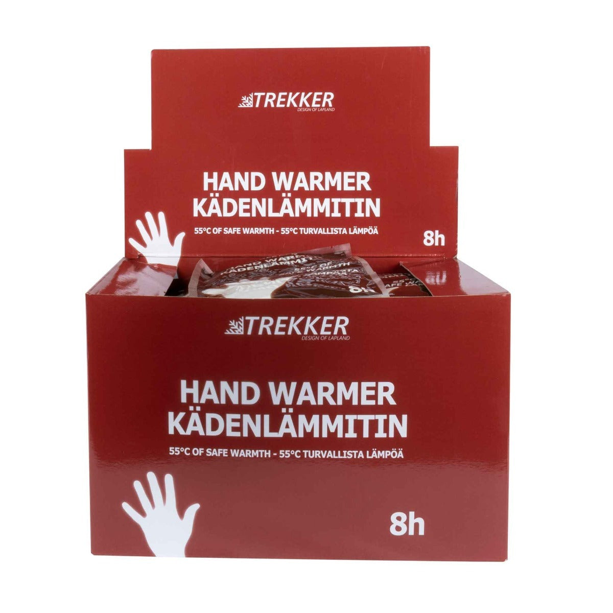 Trekker Calentador de manos, 400 unidades (caja de 4)