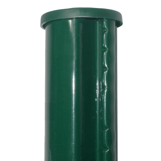 Fornorth Poste redondo para malla metálica 170cm, verde