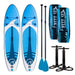 Deep Sea 2 x Stand Up Paddle Set Kayak Pro 300cm