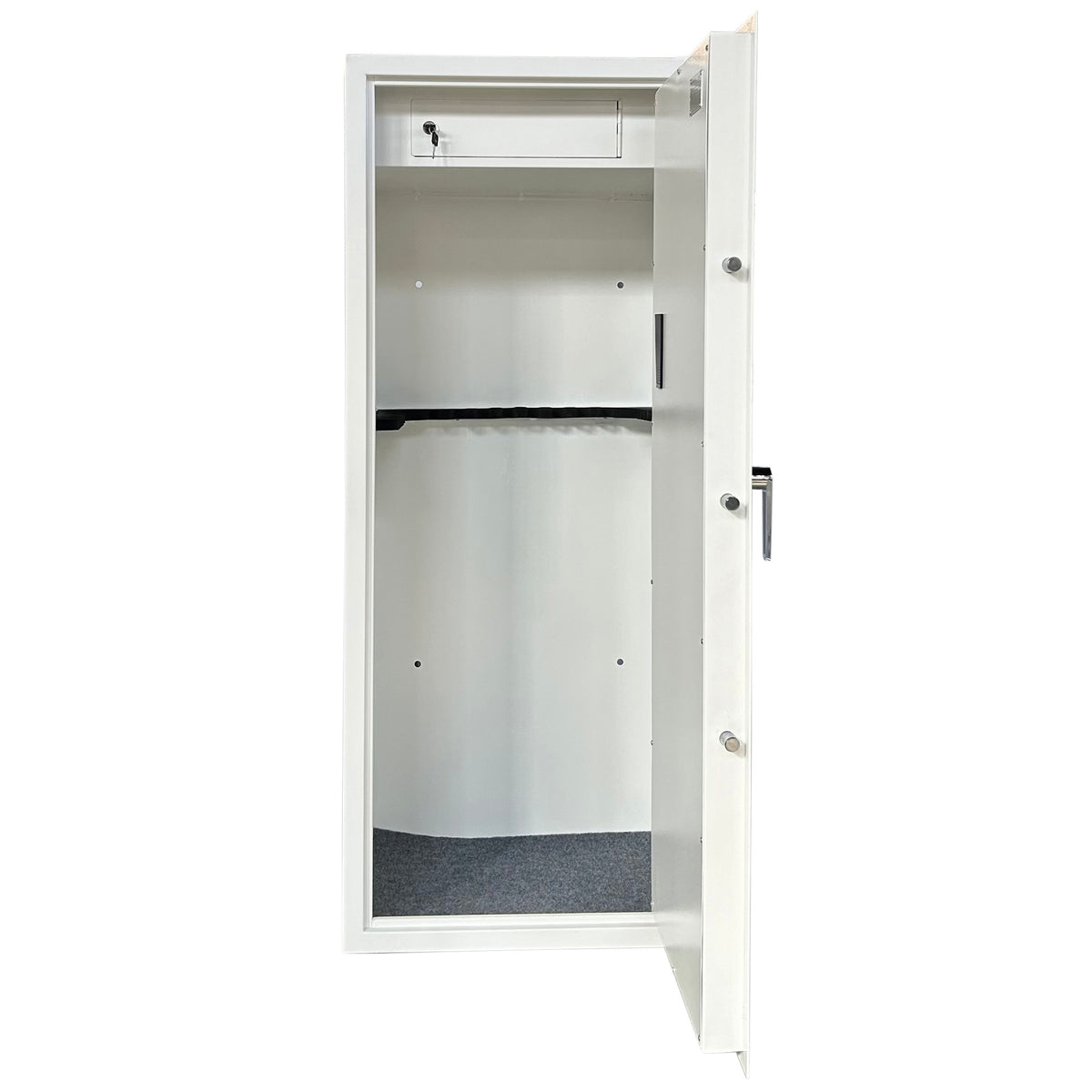 
              Trekker Armadio per Armi per 20 armi AS2000, Bianco, con lucchetto digitale