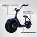 Swoop Electric Scooter Cruiser Blue N2