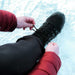 Trekker Chaussures d'hiver avec crampons Trekking